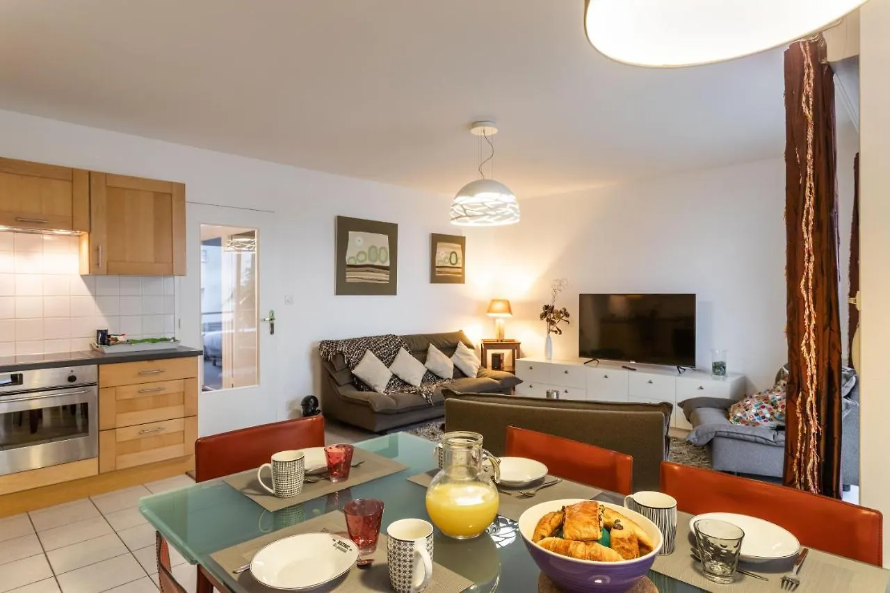 Le Bonnet Rouge - Appartement 2 Chambres Avec Parking Rennes